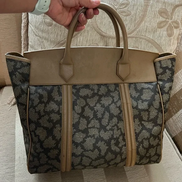 Yves Saint Laurent Vintage giraffe pattern weekender bag - Picture 3 of 15